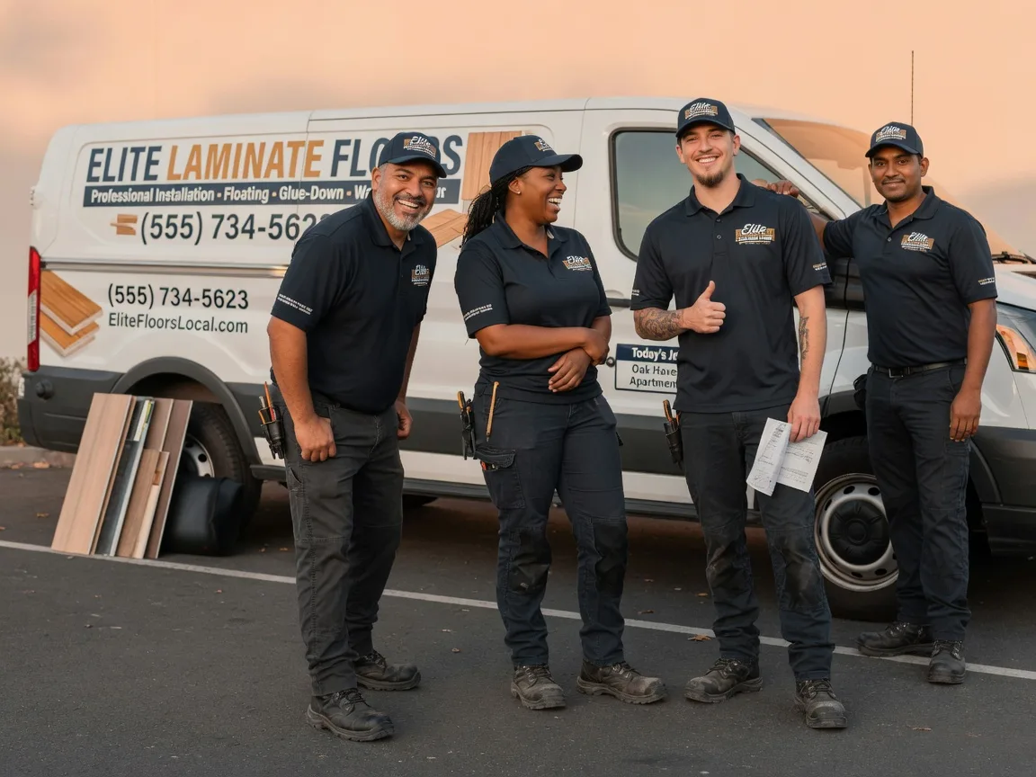 Laminate flooring installation company in Saint John, IN